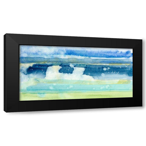 Gulf Shore I Black Modern Wood Framed Art Print by Ludwig, Alicia