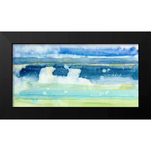 Gulf Shore I Black Modern Wood Framed Art Print by Ludwig, Alicia