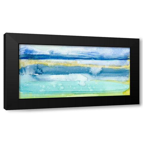 Gulf Shore II Black Modern Wood Framed Art Print by Ludwig, Alicia