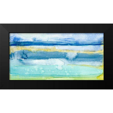 Gulf Shore II Black Modern Wood Framed Art Print by Ludwig, Alicia