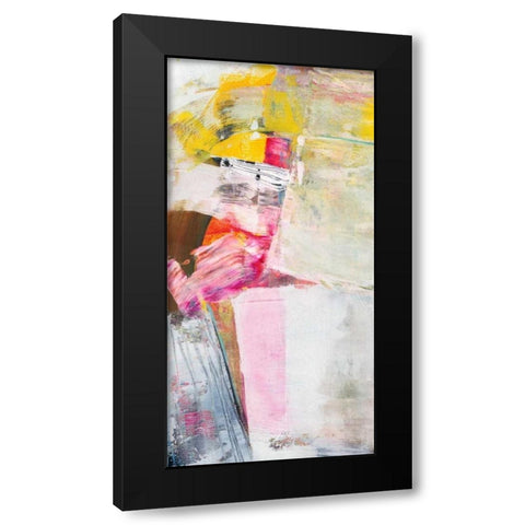 Relocation I Black Modern Wood Framed Art Print with Double Matting by Fuchs, Jodi