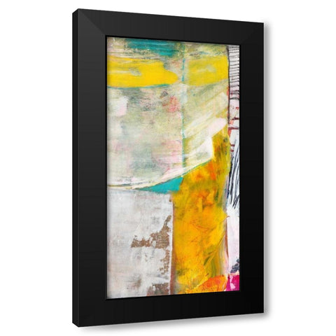 Relocation II Black Modern Wood Framed Art Print by Fuchs, Jodi