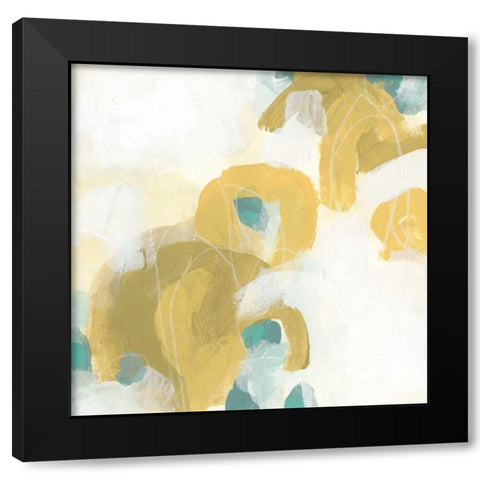 Pivot II Black Modern Wood Framed Art Print with Double Matting by Vess, June Erica
