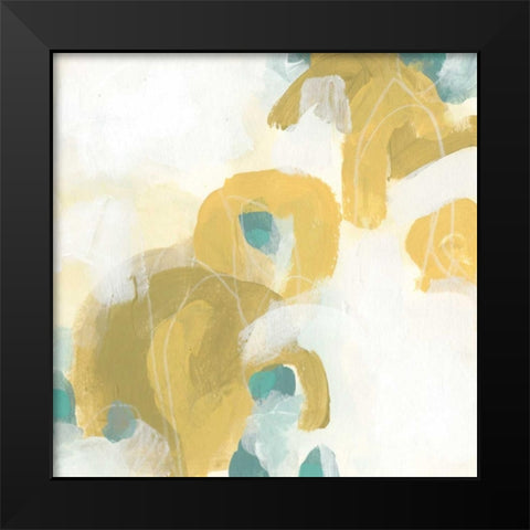Pivot II Black Modern Wood Framed Art Print by Vess, June Erica