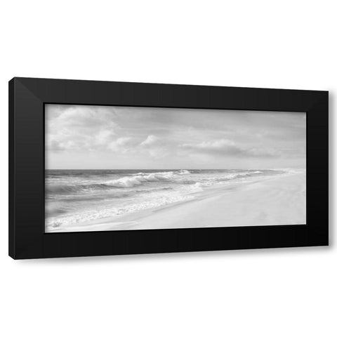 Hamptons V Black Modern Wood Framed Art Print by McLoughlin, James