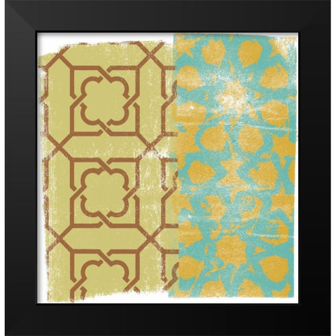 Moorish Study II Black Modern Wood Framed Art Print by Saunders, Alonzo