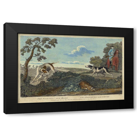 The Thrill of the Chase II Black Modern Wood Framed Art Print with Double Matting by Unknown