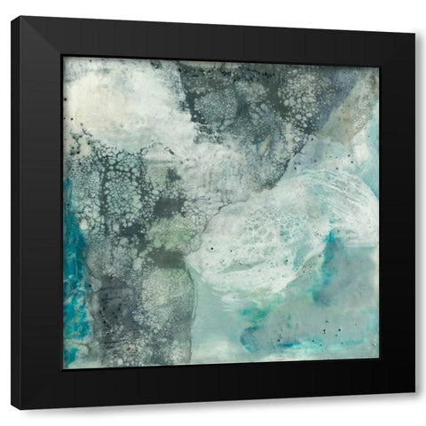 Sea Lace II Black Modern Wood Framed Art Print with Double Matting by Goldberger, Jennifer