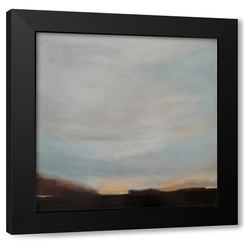 Dawn Black Modern Wood Framed Art Print by Jerry, Alison