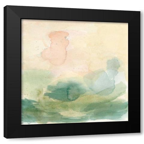 Setting Sun I Black Modern Wood Framed Art Print by Meagher, Megan