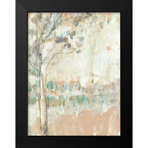 Ethereal Tree I Black Modern Wood Framed Art Print by Goldberger, Jennifer