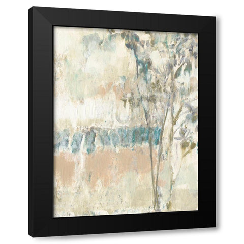 Ethereal Tree II Black Modern Wood Framed Art Print by Goldberger, Jennifer