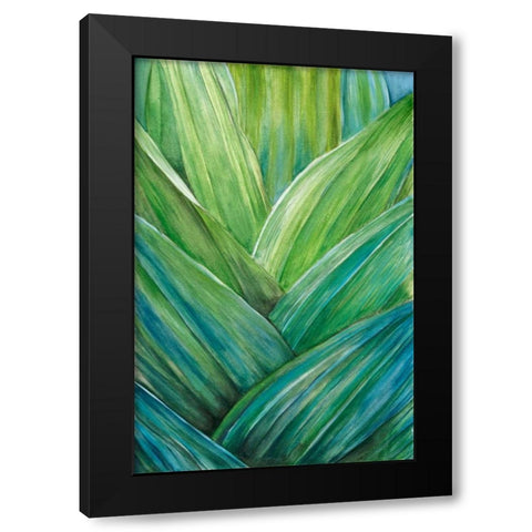 Tropical Crop IV Black Modern Wood Framed Art Print by Wang, Melissa