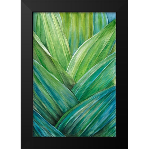 Tropical Crop IV Black Modern Wood Framed Art Print by Wang, Melissa