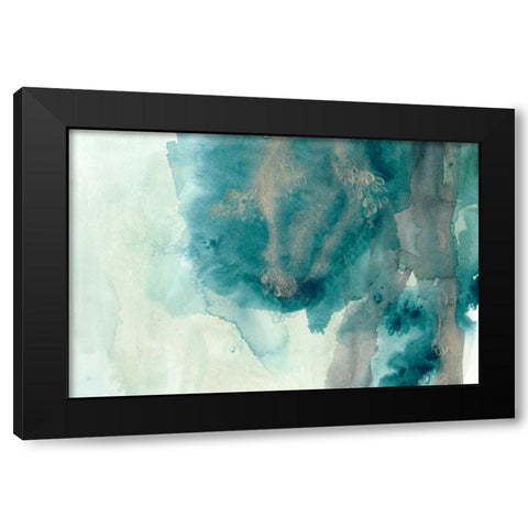 Hydro I Black Modern Wood Framed Art Print by Vess, June Erica