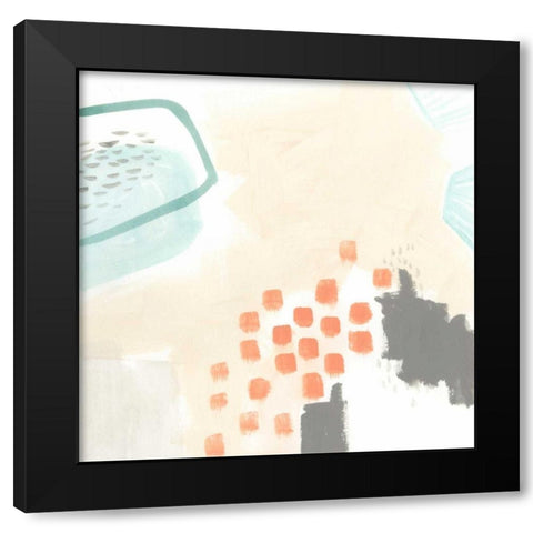Chromatic Inference II Black Modern Wood Framed Art Print with Double Matting by Vess, June Erica