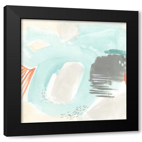 Chromatic Inference VI Black Modern Wood Framed Art Print with Double Matting by Vess, June Erica