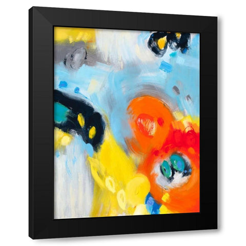 In the Loop II Black Modern Wood Framed Art Print with Double Matting by Bothne, Janet