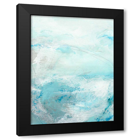 Glass Sea IV Black Modern Wood Framed Art Print with Double Matting by Vess, June Erica