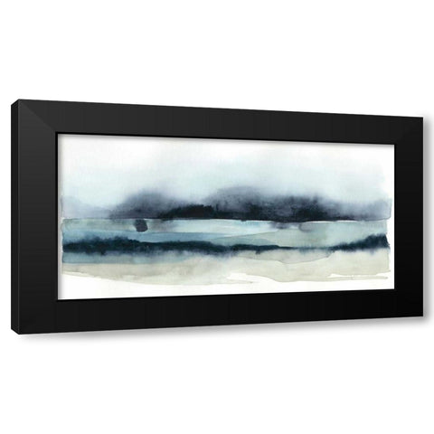 Stormy Sea II Black Modern Wood Framed Art Print with Double Matting by Popp, Grace