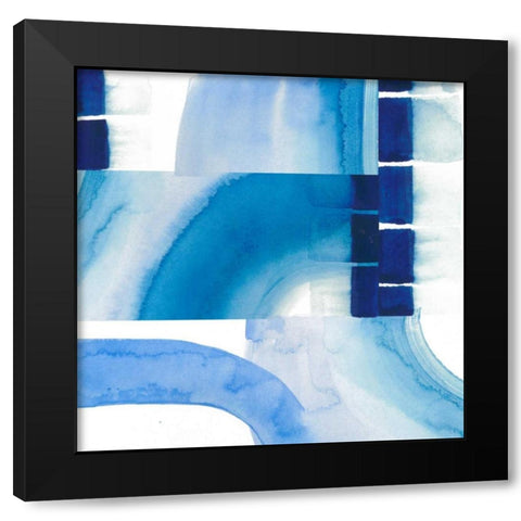 Inlet Falls I Black Modern Wood Framed Art Print by Popp, Grace
