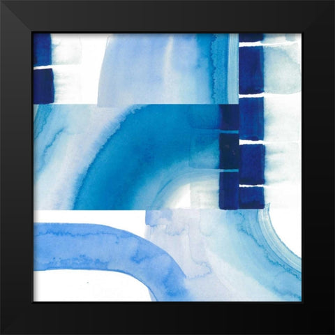 Inlet Falls I Black Modern Wood Framed Art Print by Popp, Grace