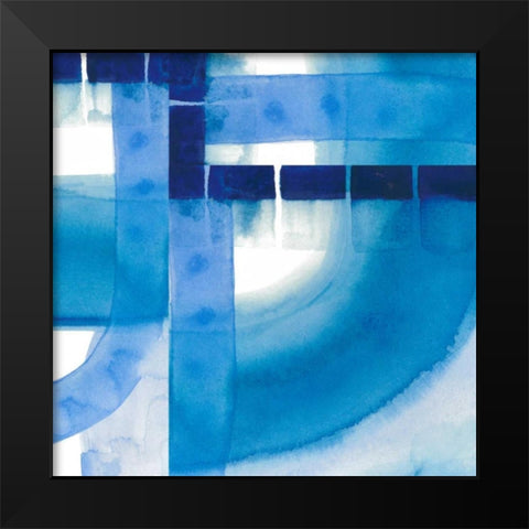 Inlet Falls II Black Modern Wood Framed Art Print by Popp, Grace