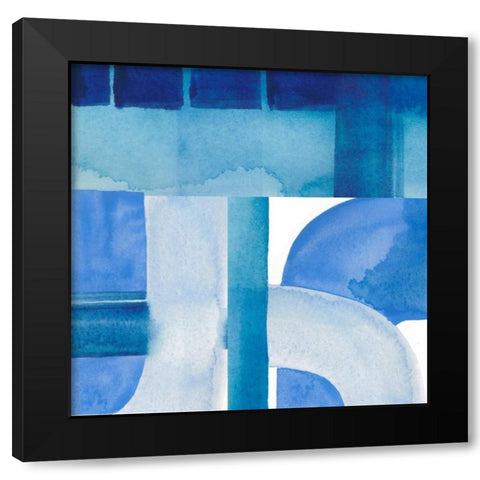 Inlet Falls III Black Modern Wood Framed Art Print by Popp, Grace