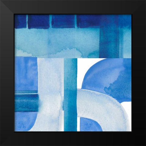 Inlet Falls III Black Modern Wood Framed Art Print by Popp, Grace