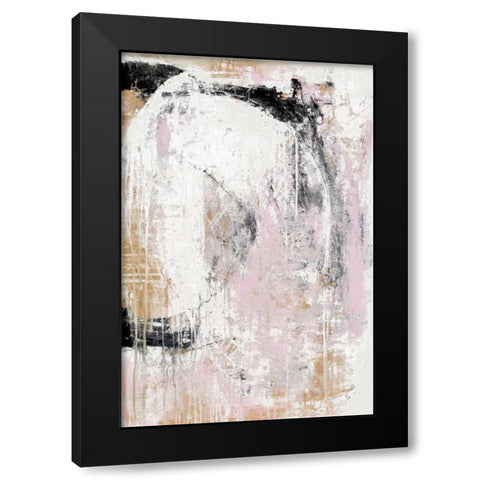 Washed Secrets Black Modern Wood Framed Art Print with Double Matting by Ashley, Erin