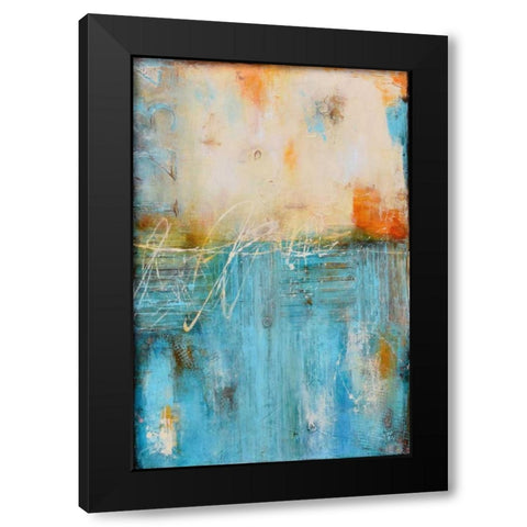 Forgotten Password Black Modern Wood Framed Art Print with Double Matting by Ashley, Erin