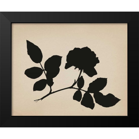 Beauty of a Friend III Black Modern Wood Framed Art Print by Jorgensen, Jennifer