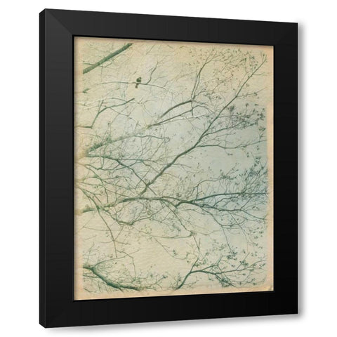 Leave it Behind I Black Modern Wood Framed Art Print with Double Matting by Jorgensen, Jennifer
