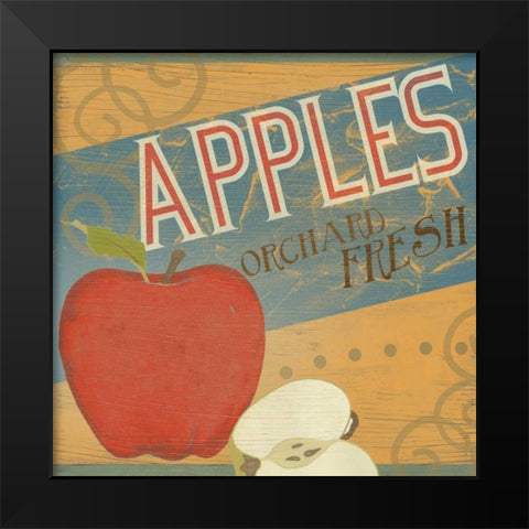 Farm Stand II Black Modern Wood Framed Art Print by Vess, June Erica