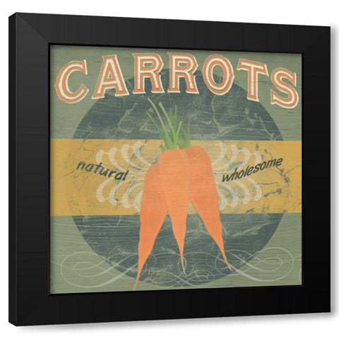 Farm Stand III Black Modern Wood Framed Art Print with Double Matting by Vess, June Erica