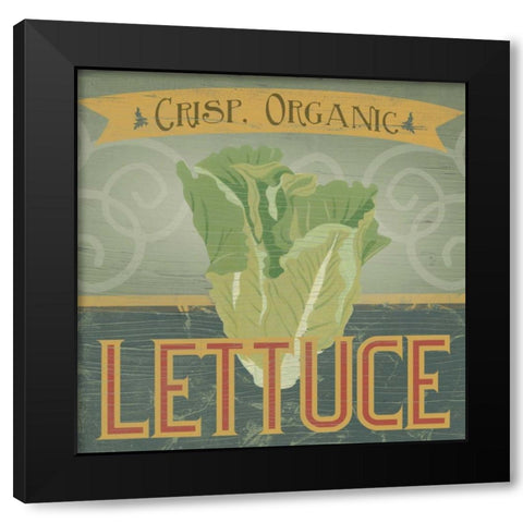 Farm Stand VI Black Modern Wood Framed Art Print by Vess, June Erica