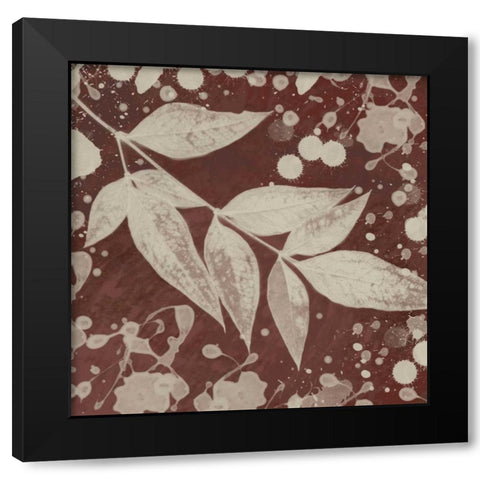 Botany Expressions III Black Modern Wood Framed Art Print with Double Matting by Orlov, Irena
