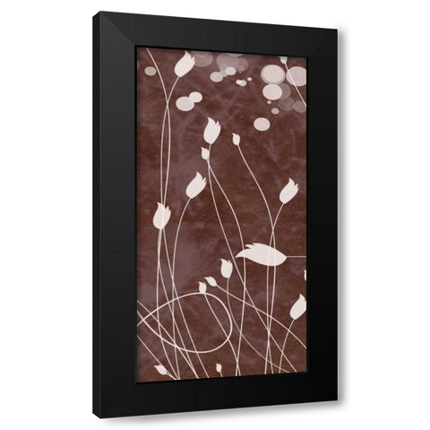 Botany Expressions VIII Black Modern Wood Framed Art Print with Double Matting by Orlov, Irena