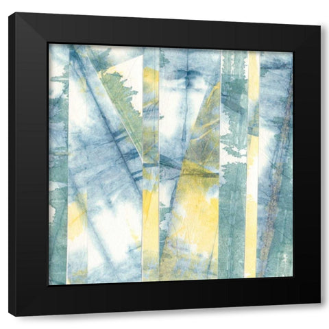 Down East II Black Modern Wood Framed Art Print by Stramel, Renee W.