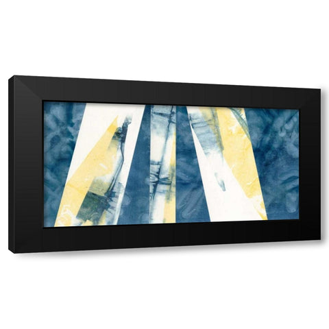 Nautical I Black Modern Wood Framed Art Print with Double Matting by Stramel, Renee W.