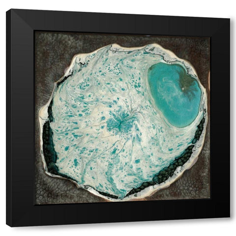 Atlantis II Black Modern Wood Framed Art Print by Ludwig, Alicia