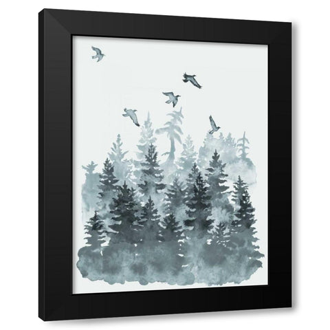 Sierra Vista II Black Modern Wood Framed Art Print with Double Matting by McCavitt, Naomi