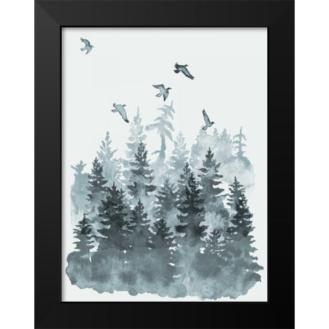 Sierra Vista II Black Modern Wood Framed Art Print by McCavitt, Naomi