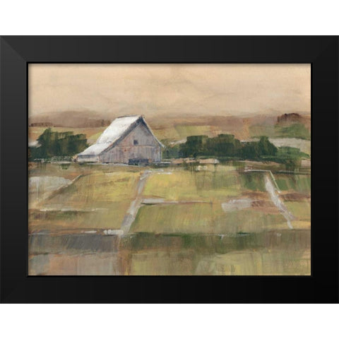 Rural Sunset II Black Modern Wood Framed Art Print by Harper, Ethan