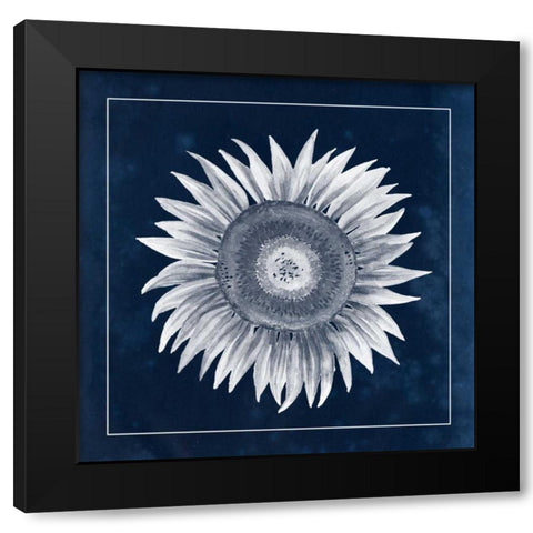 Moon Flower I Black Modern Wood Framed Art Print by Popp, Grace