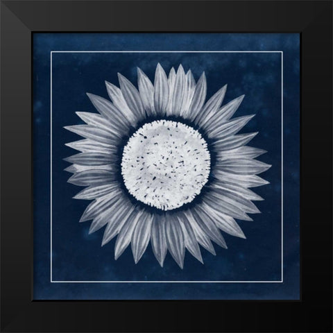 Moon Flower IV Black Modern Wood Framed Art Print by Popp, Grace