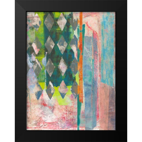 Chartreuse Afternoon II Black Modern Wood Framed Art Print by McCavitt, Naomi