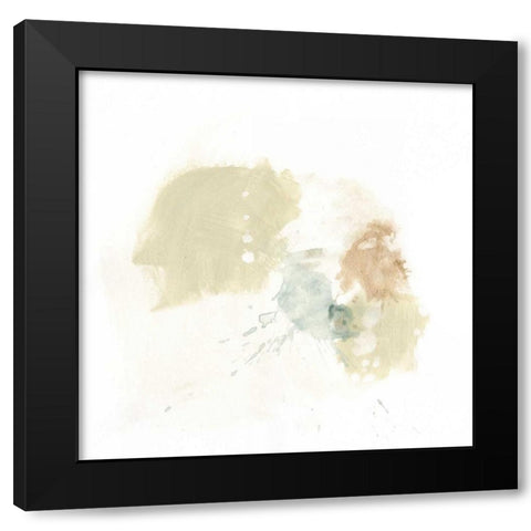 Liquid Echo I Black Modern Wood Framed Art Print with Double Matting by Vess, June Erica