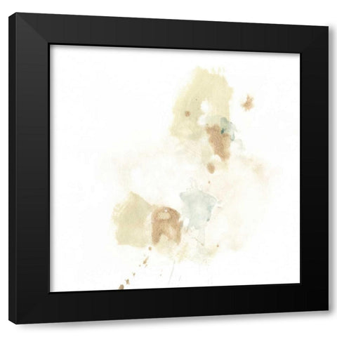 Liquid Echo II Black Modern Wood Framed Art Print by Vess, June Erica