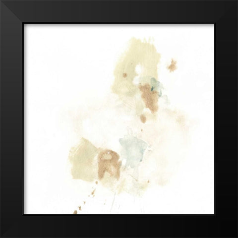 Liquid Echo II Black Modern Wood Framed Art Print by Vess, June Erica
